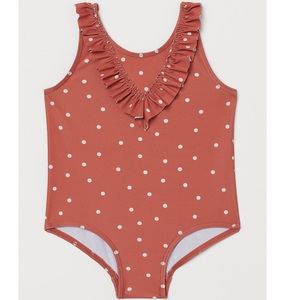 H&M ruffle swimsuit